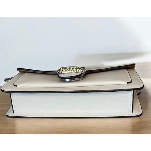 NWT Coach CX245 Tabby Chain Clutch Bag With Pave Crystals - Picture 7 of 13